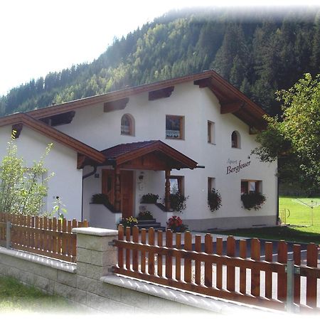 Apartmán Bergfeuerhof Kaunertal Exteriér fotografie